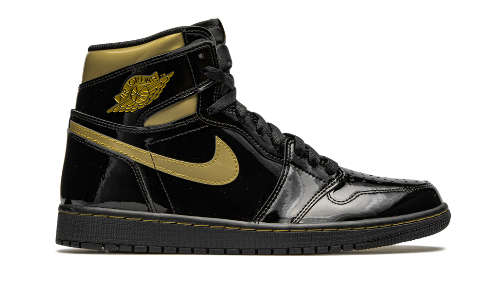 Air Jordan 1 Retro High OG "Black Metallic Gold" 555088 032